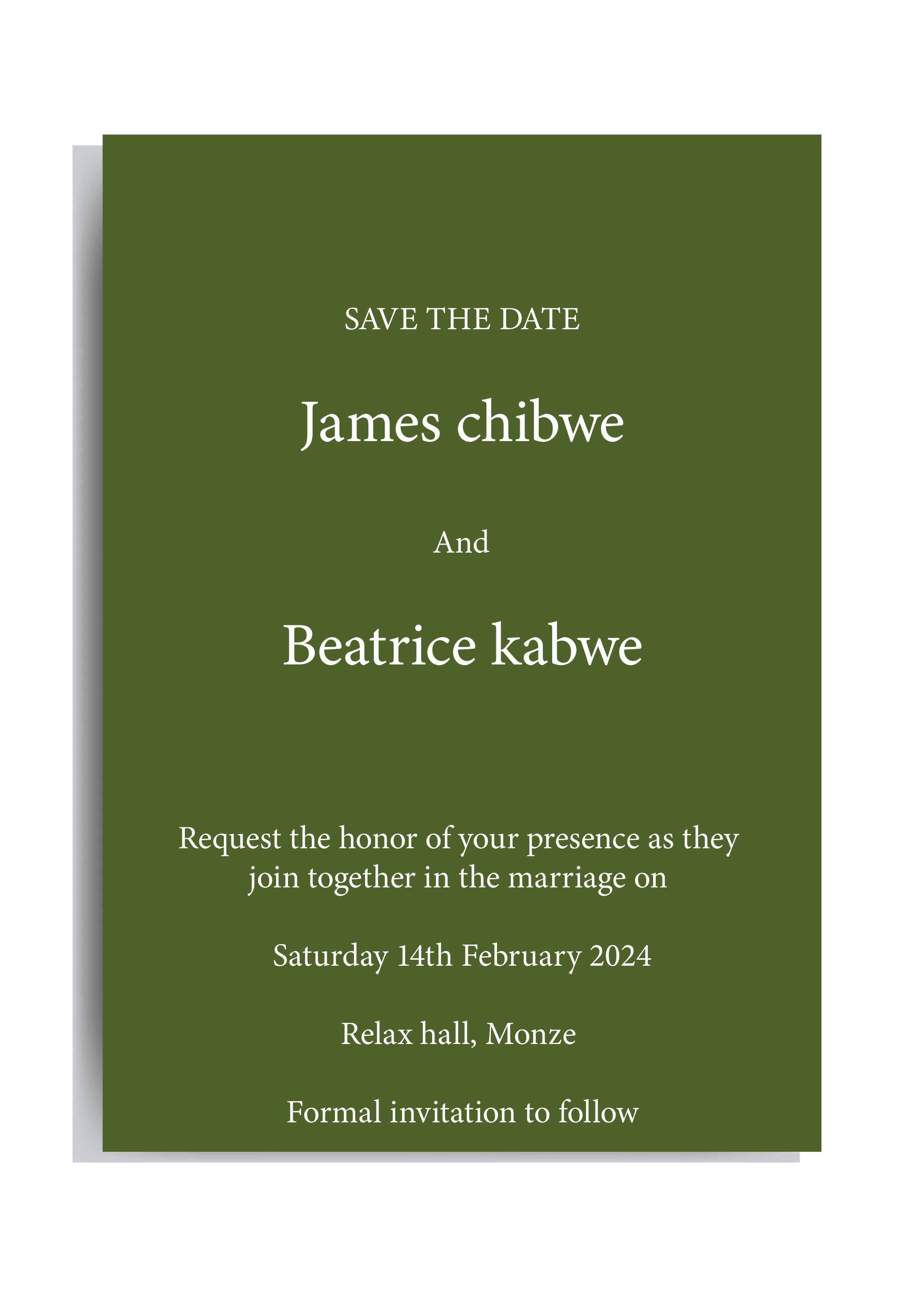 Invitation 2